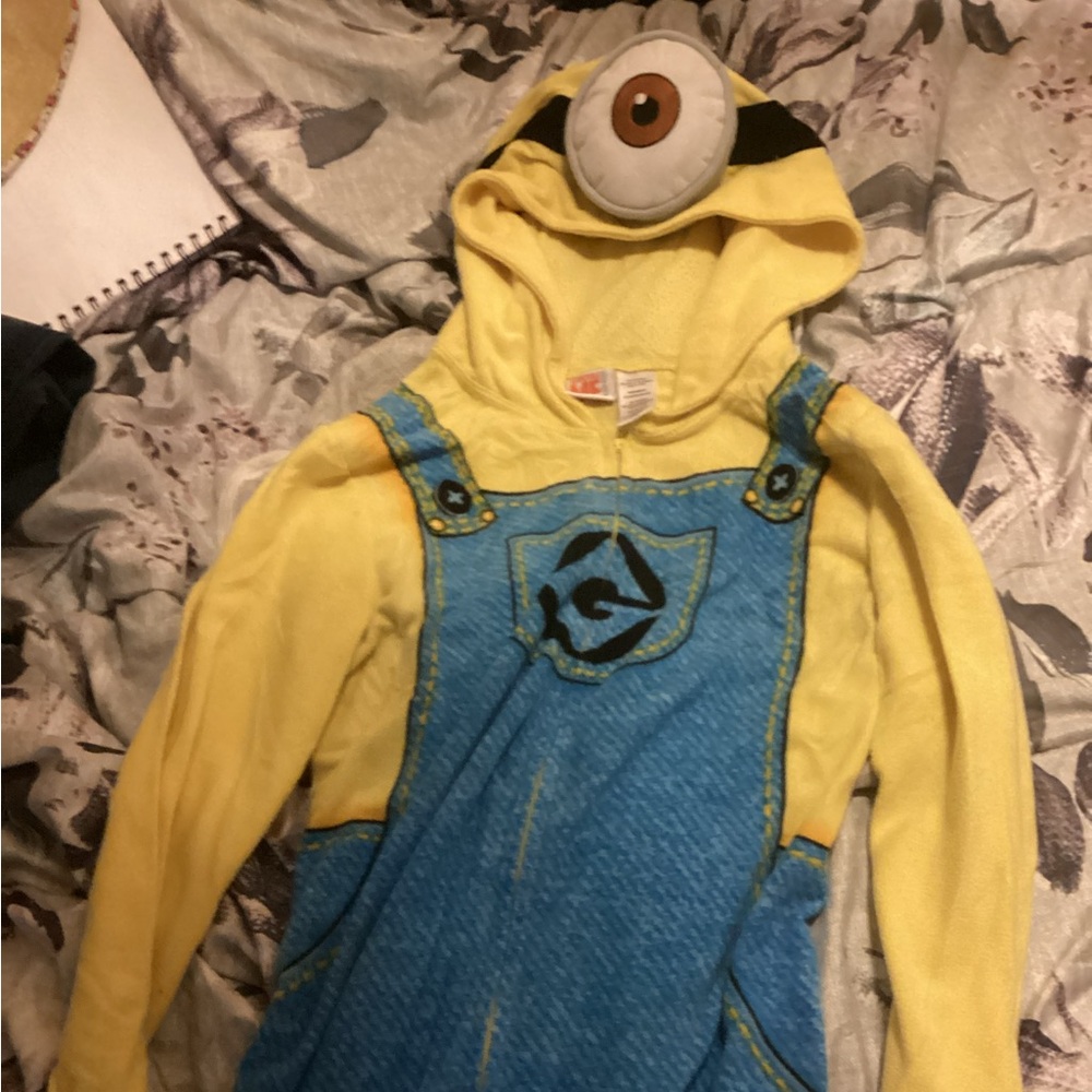 Universal Despicable Me Yellow Hoodie